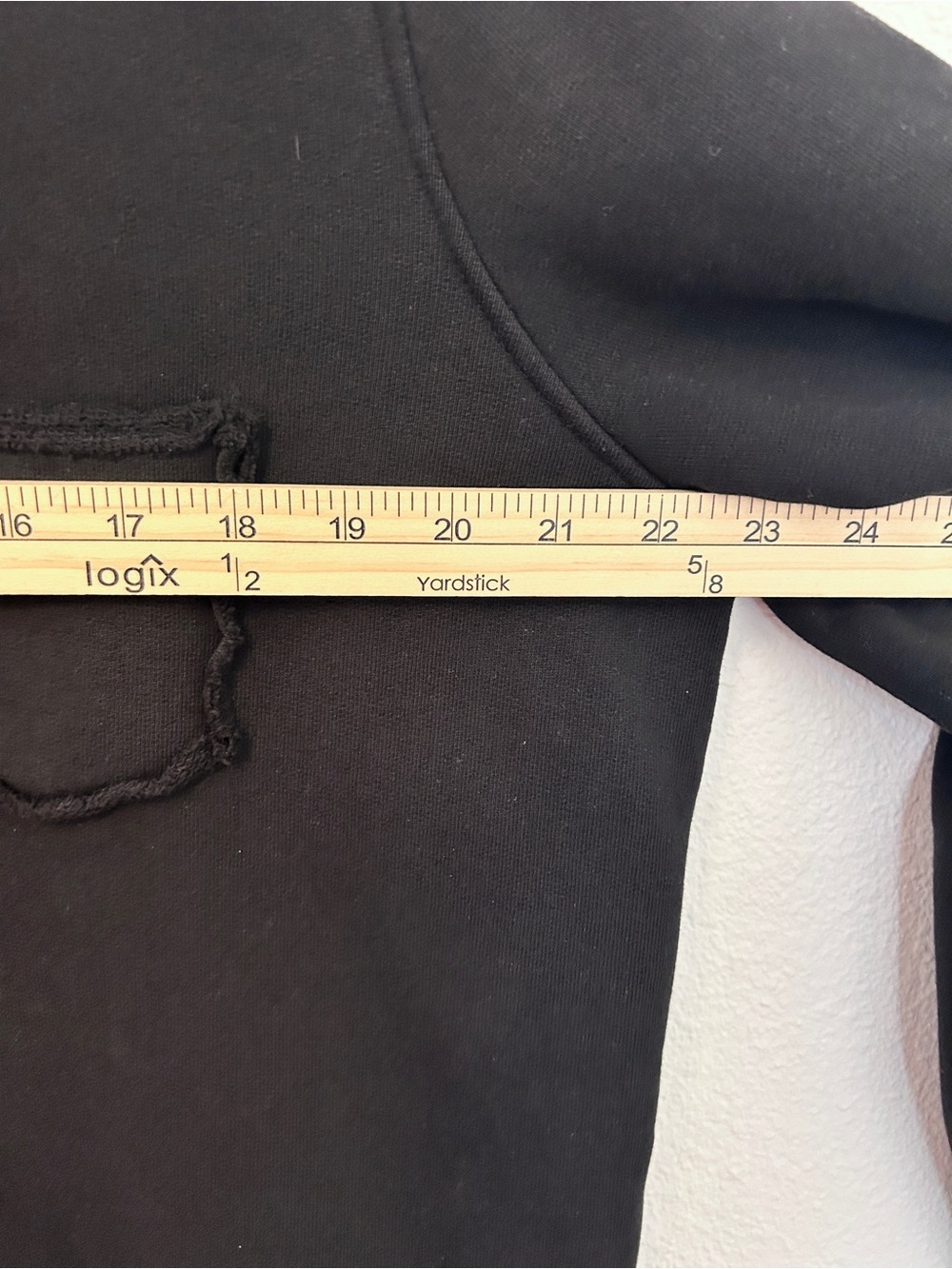 Frank & Eileen Triple Fleece Relaxed Button Up Shirt Raw Edge Black Size Large - Picture 9 of 13